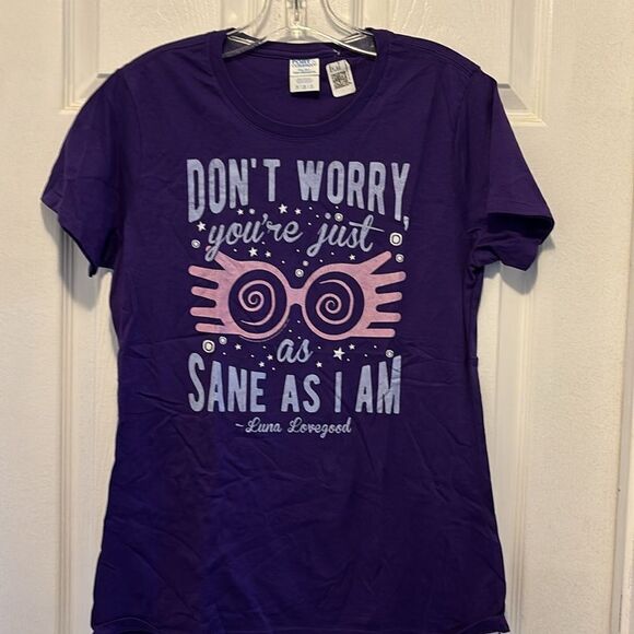 Don't Worry You're Just As Sane As I Am Wizard Tee size medium - Picture 3 of 7